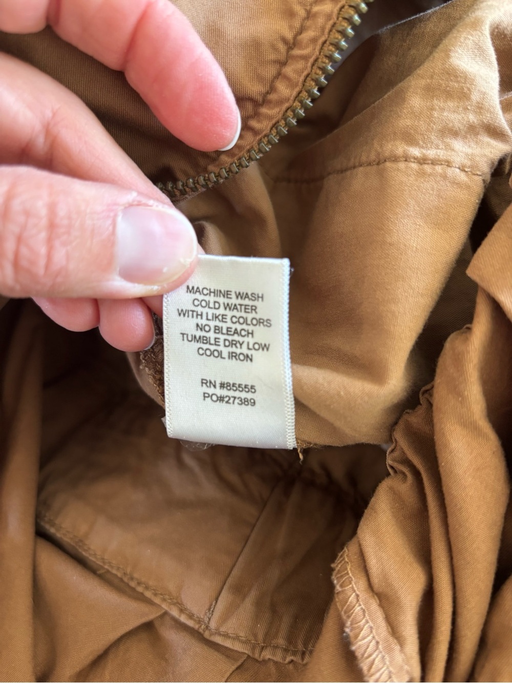 Pistola Aidy Cargo Utility Jumpsuit One Piece Paratrooper Nutmeg Brown M - Picture 10 of 10